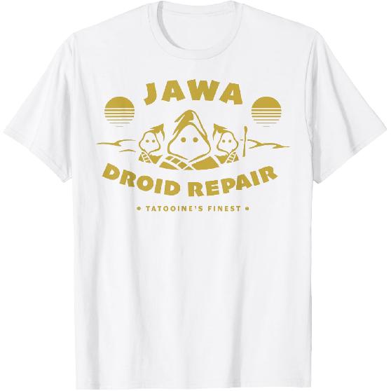 Star Wars Jawa Droid Repair Tatooine's Finest Disney+ T-Shirt