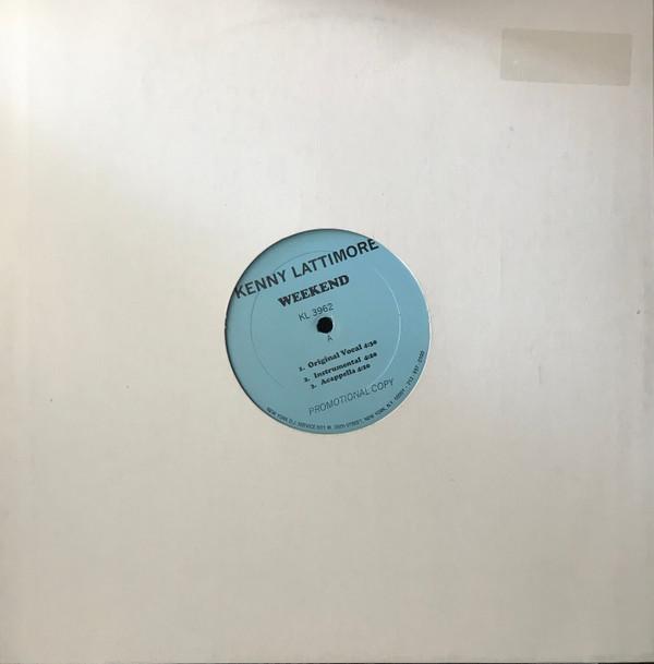 

12inch Record KENNY LATTIMORE - Weekend KL3962 NEW YORK DJ SER US Soul/Funk Used
