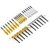 30PCS Party Blowers Metallic Fringed Party Horns Whistles Noisemakers Party Favors for Adults Birthday Graduation Gold