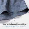 Men's Spring and Summer New Anti Bacterial Seamless Comfortable Breathable Mid Waist Flat Angle Underwear