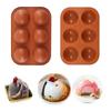 Semi Sphere Silicone Baking Mold for Baking 3D Bakeware Chocolate Half Ball Sphere Mold Cupcake Pan Cake DIY Muffin Kitchen Tool