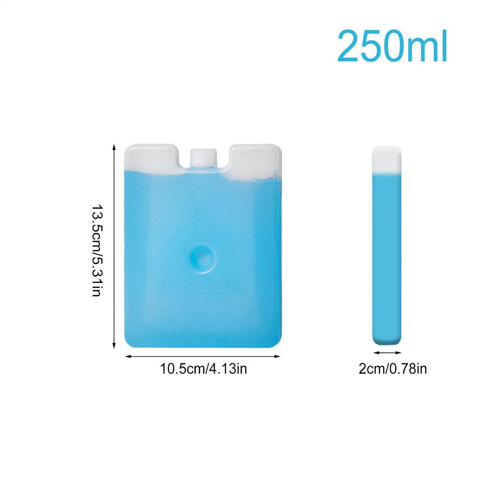 Bloques de Hielo Congelador Gel para Almuerzo Reutilizable Bolsa Refrigerante Fría Bloques de Hielo Bloques de Hielo Refrigerador Caja de Cristal de Hielo Ventilador de Hielo Placa de Hielo