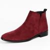Fashion 2024 New Hot Selling Men Chelsea Boots Foreign Trade Small Square Head Men's Shoes with All Fashionable Men's Ankle Boots
