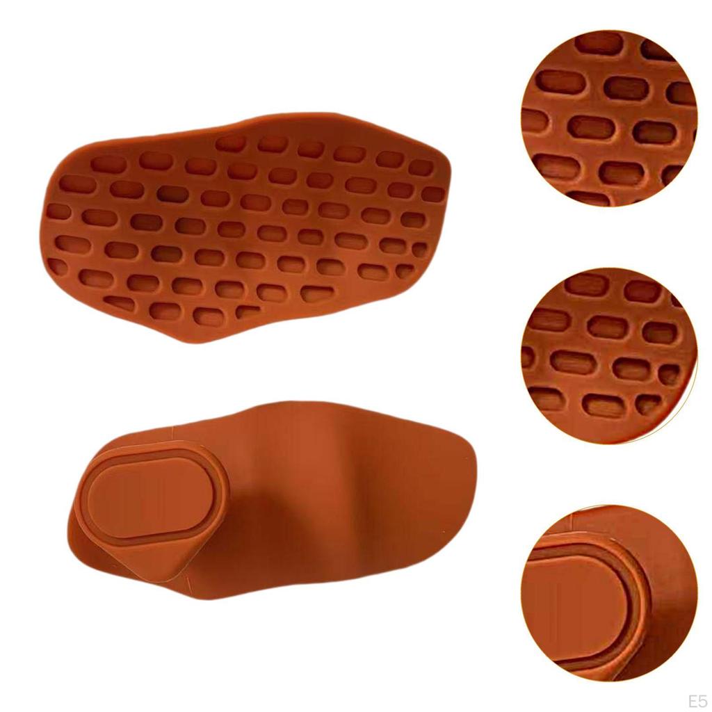 Fitness-Handschuhe für Gewichtheben Fingerlos Rutschfest Flexibel Handflächen-Gripper Gymnastik