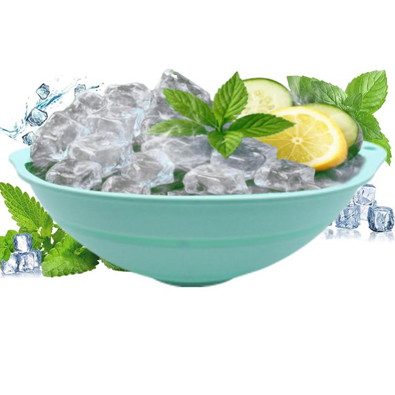Protable Face Ice Bath Bowl For Facials Plunge Dipping Face Folding Ice Facials Washbasin Facials Skin Care Tool For Home Travel