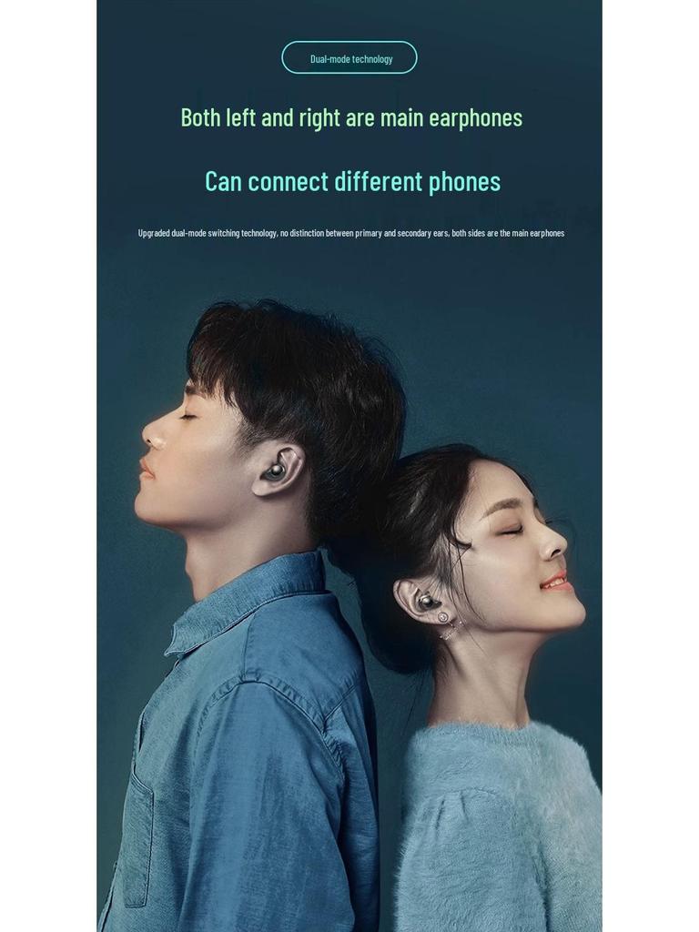 DX32 Wireless Bluetooth Headset with Digital Display, In-Ear Design, High-Quality Sound, and Ultra-Long Battery Life for Sports (2025 Model)