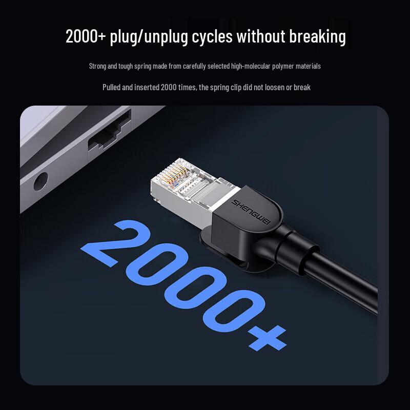 Shengwei CAT6 Shielded Gigabit Ethernet Patch Cable
