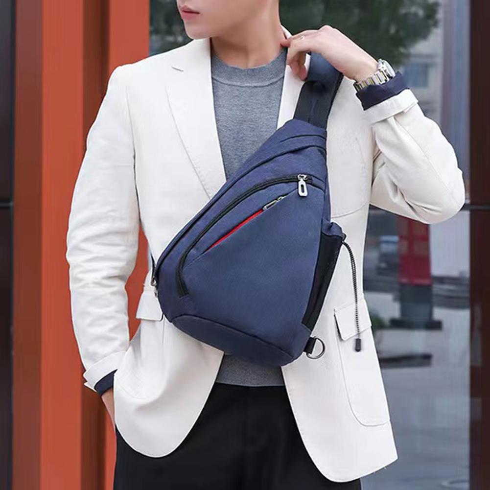 Men'S Chest Bag New Fashion Shoulder Sling Bag Backpack Casual Sports Shoulder Crossbody Bag Cross Body Chest Bag For Men Pack