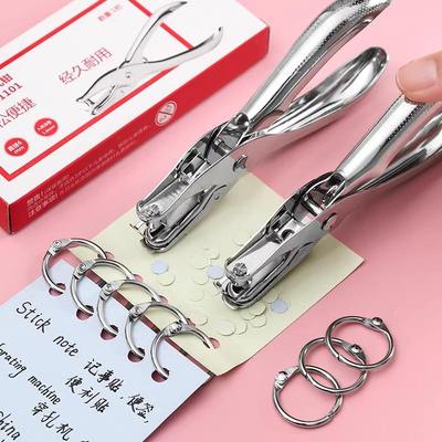 Round Hole Punch for Loose Leaf Binder