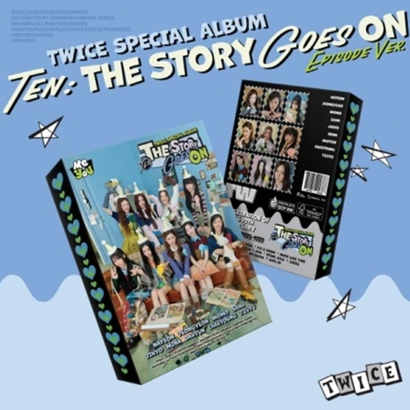 [Vorbestellung] TWICE SPECIAL ALBUM - [TEN: Die Geschichte geht weiter] EPISODE Ver. (+Online-Vorteil)