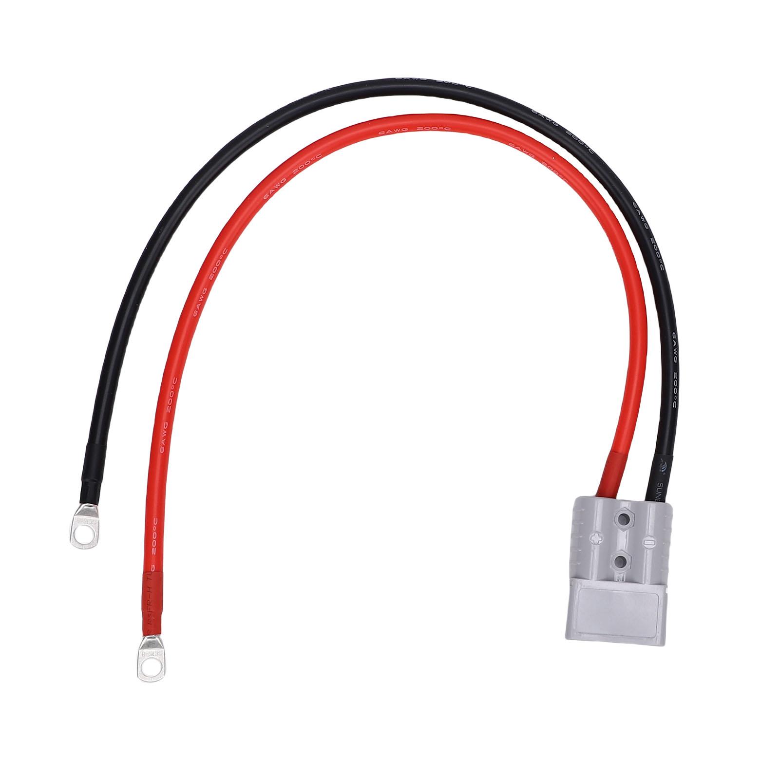 

600В 120А для Кабельный разъем с клеммой SC16-8 6AWG Быстроразъемный кабельный разъем для аккумулятора для электрических вилочных погрузчиков и тележек