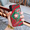 Morocco Flag Phone Case For Samsung A25 A13 A33 5G A54 A36 A35 A56 A52 A14 Shockproof Glass Cover