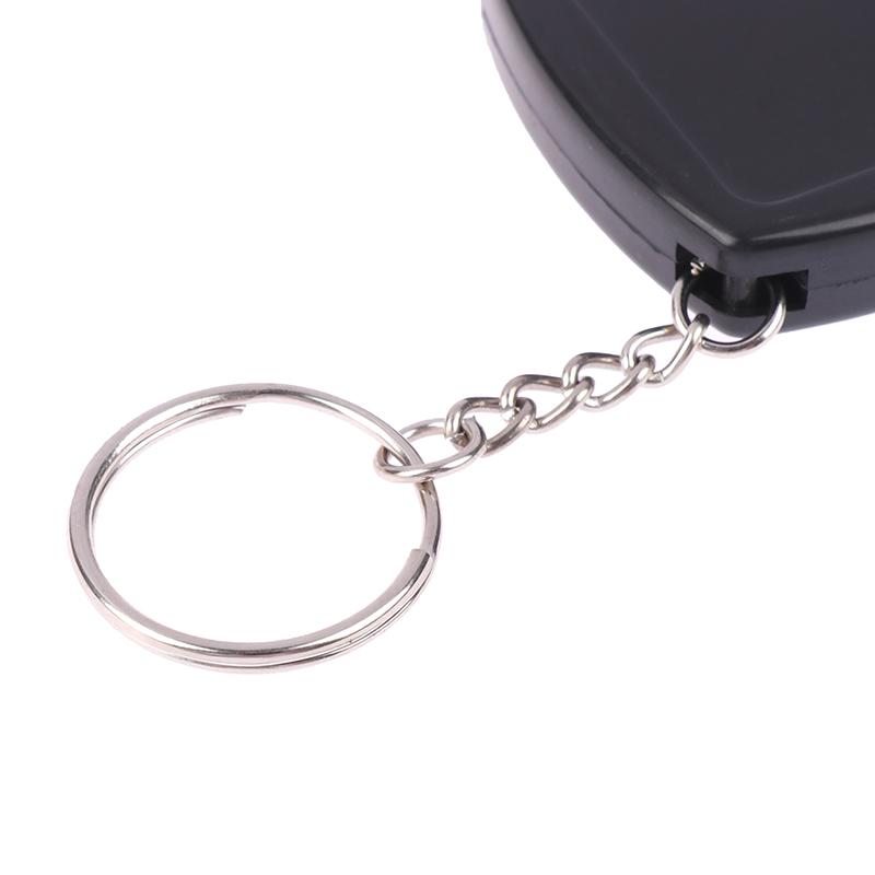 Square 2M Tape Measure Retractable Gift Small Steel Portable Ruler Key Chain