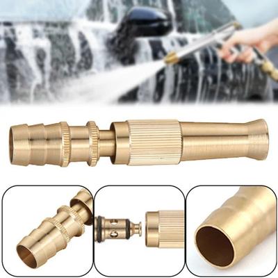 1Pcs Aluminum Alloy Spray Torch Connect Hose High Pressure 360 Degree Rotating Spray Nozzle Watering Garden Tool