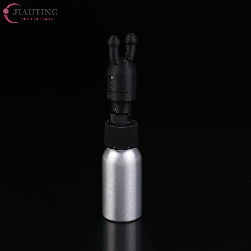 Leakproof Aroma Essential Oil Inhaler Cap Aluminum Bottles Silicone Cap Mini Essential Oil And Perfume Inhaler Dispenser Bottle