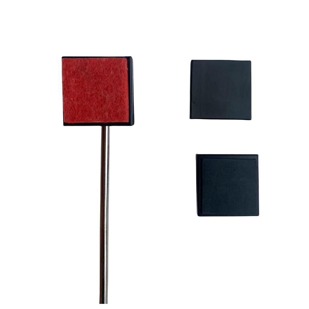 Trommelpedal Schlägelkopf Ersatzset für Jazz & Bassdrums