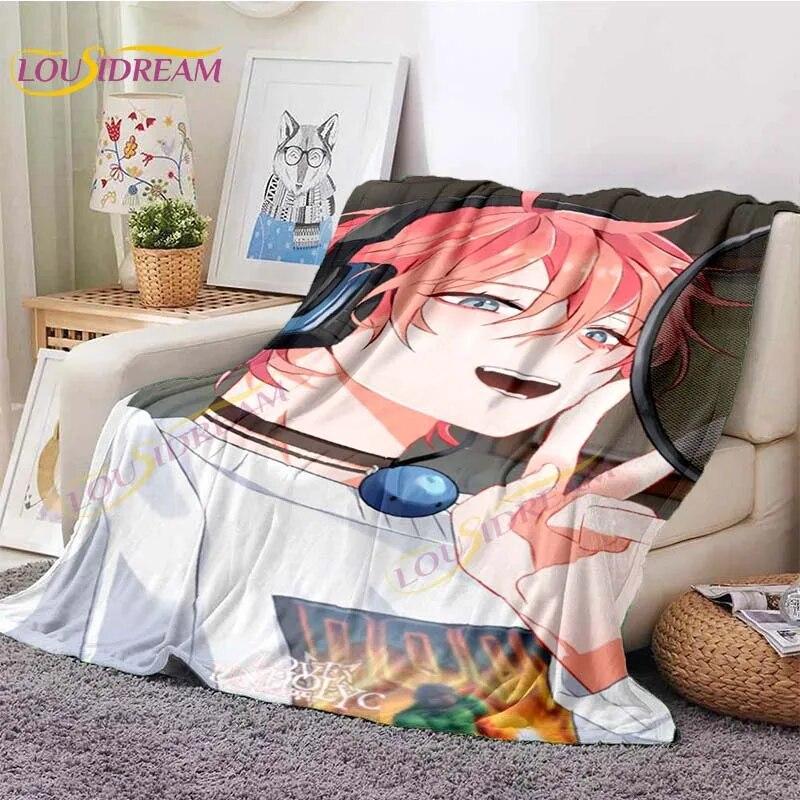 LoveUnholyc Decke RPG Decke Princess Connect Decke Spiel Anime Flanelldecke für Bett Sofa Reisen Weihnachtsdecke