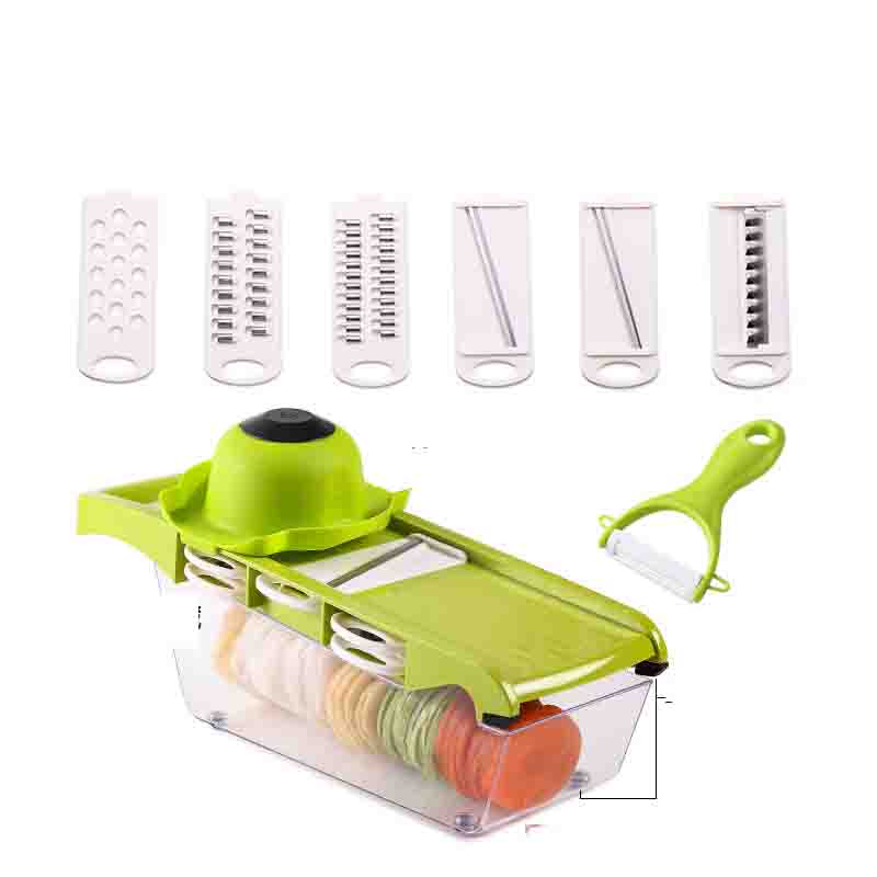 Patatas Rectangulares Ralladas, Verduras Ralladas, Cortador de Verduras para Cocina Doméstica