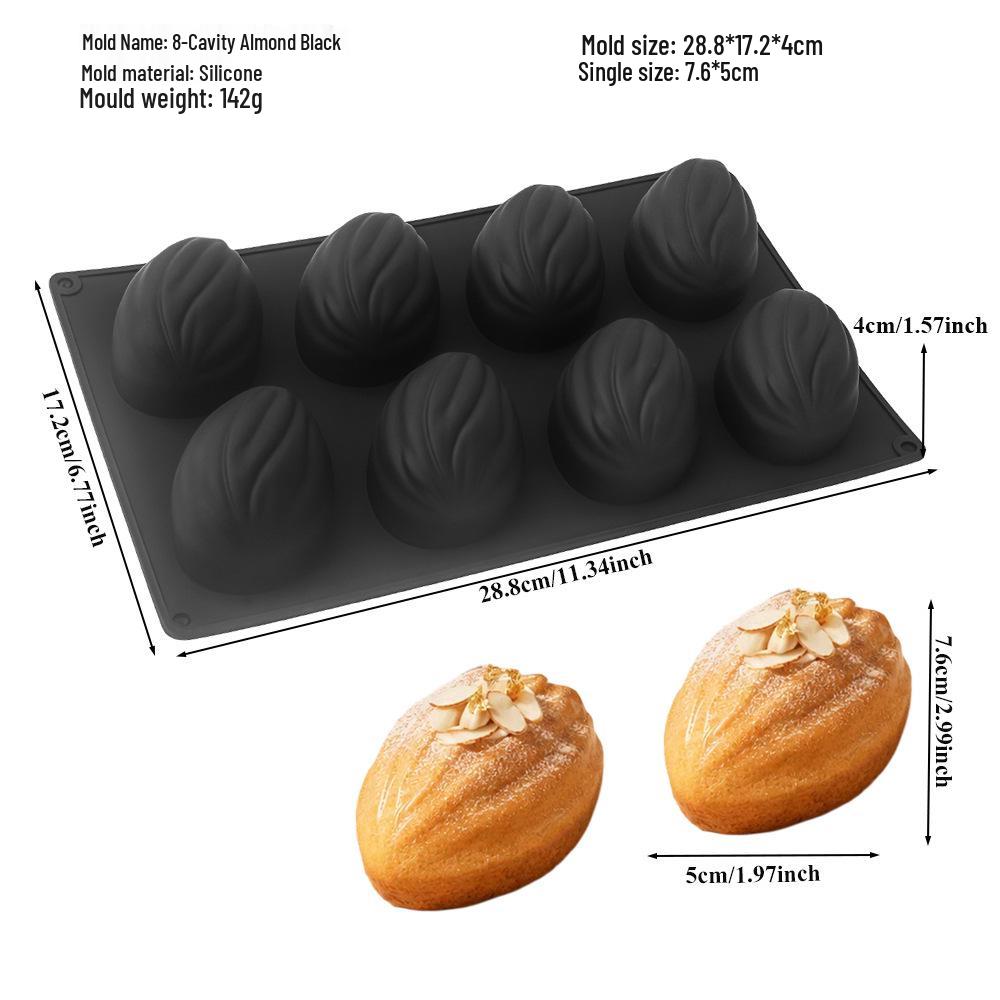 Moldes de Silicona para Mousse de Fruta 3D: Pera, Manzana, Piña, Melocotón, Durian, Frambuesa.
