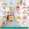 Children's Day Classroom Decorations: Cartoon Flag Banners for Kindergarten Activities