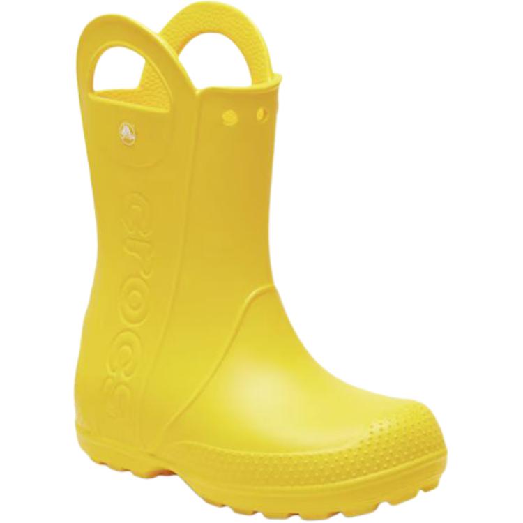 Crocs Handle It Comfortable Soft Non-Slip Durable High-Top Kids Boots Yellow Kids boots 211052-730
