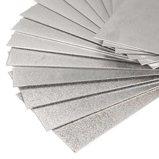 Thin Diamond Square Knife Tool Sharpening Stone Whetstone 80 - 3000 Grit