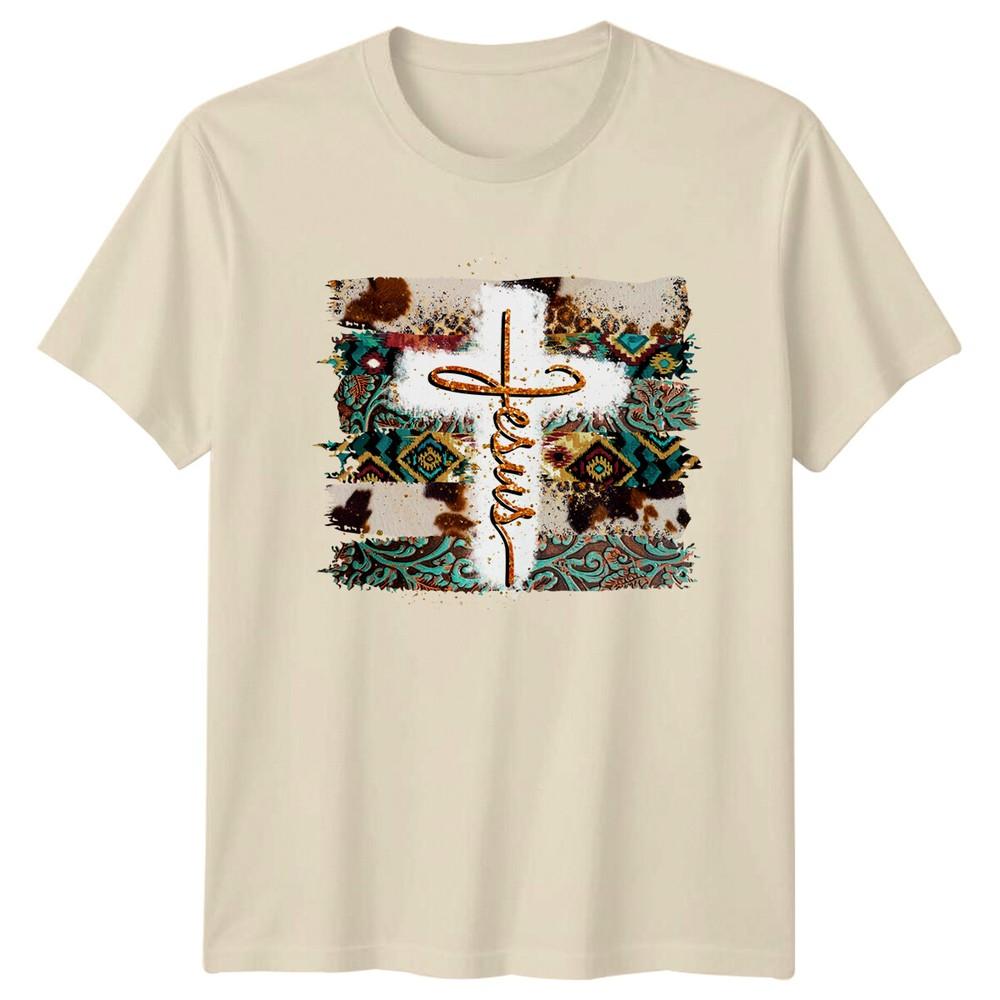 

Jesus Cross Southwestern Christian Faith T-Shirt S