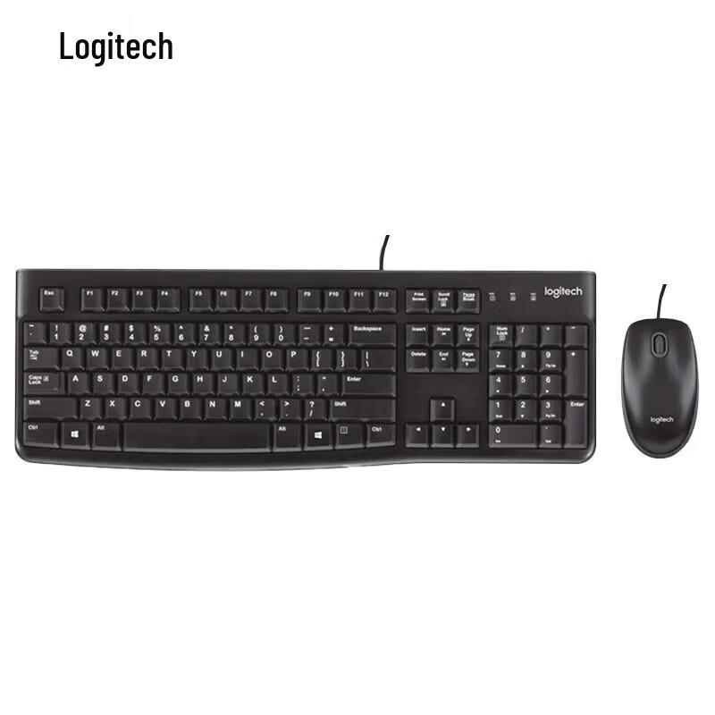 

Logitech MK121P Wired Keyboard and Mouse Combo