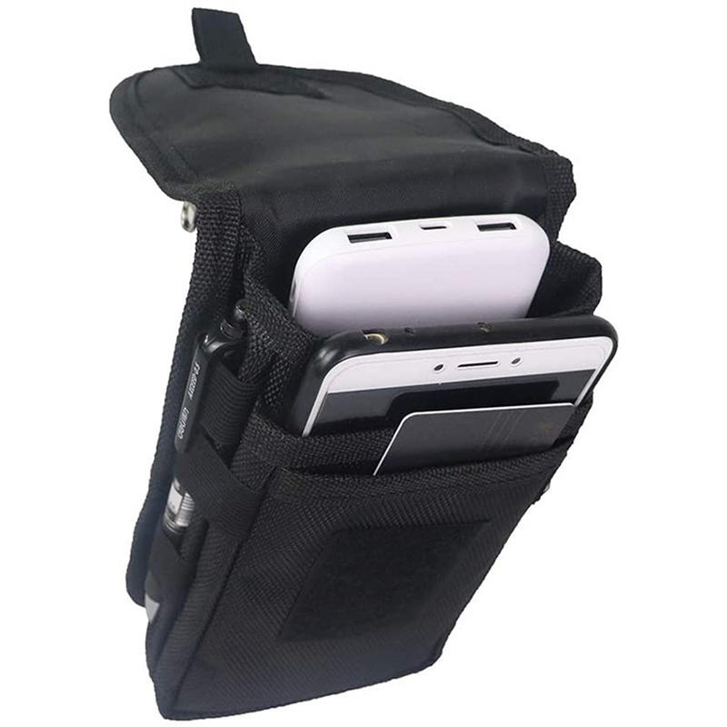 Multi-Purpose Large Screen Mobile Phone Bag Casual Waist Bag Daily Coin Purse Phone Belt Pouch Portable Phone Pouch Carry