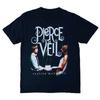 Pierce The Veil Selfish Machines Schwarzes Kurzarm-Baumwoll-T-Shirt Unisex Sommer Herren Damen Oberteil T-Shirt Streetwear Lässig Trend Y2k