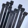 1000/100Pcs Plastic Nylon Cable Ties Self-locking Cord Ties Straps Adjustable Cables Fastening Loop Home Office Wire Zip Ties