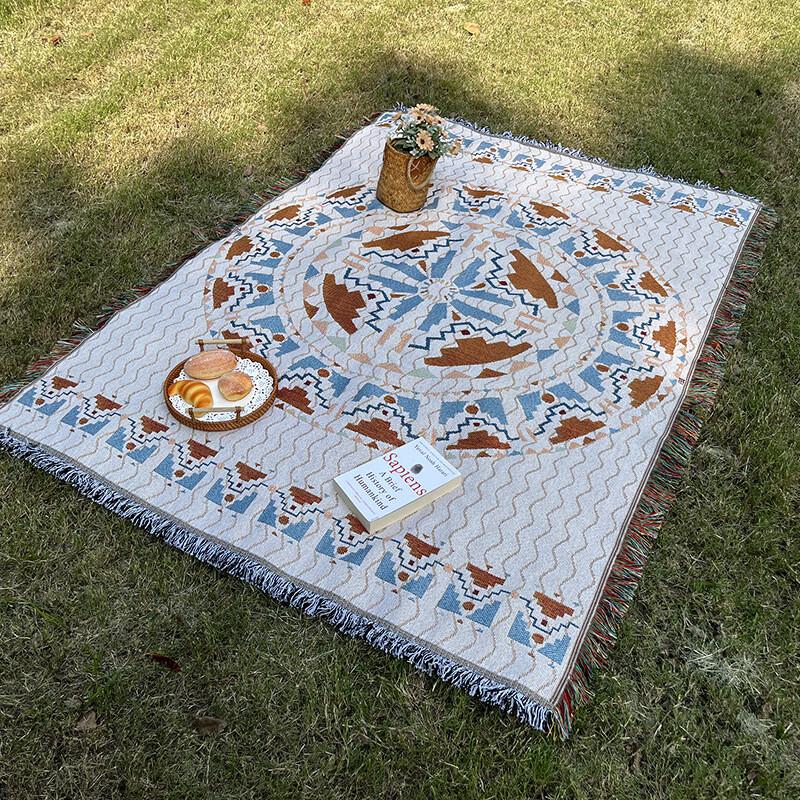 NuFeng Bohemian Outdoor Picnic & Camping Blanket 180x380 cm