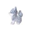 SunLemon Fluffy Wolf Blue Small 16x8x13cm Plush Animal P-6172