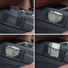Universal Net Car Seat Side Storage Bag Adhesive Box Auto Accessories Pouch