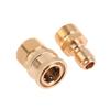 1Set 3/8 M22 Pipe Joint Quick Connect Kits Water Outlet Set Durable Hose Coupler