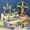 Children'S Diy Assembled Particles Building Block Kindergarten Educational Early Education 3-6 Years Old Toy Gift