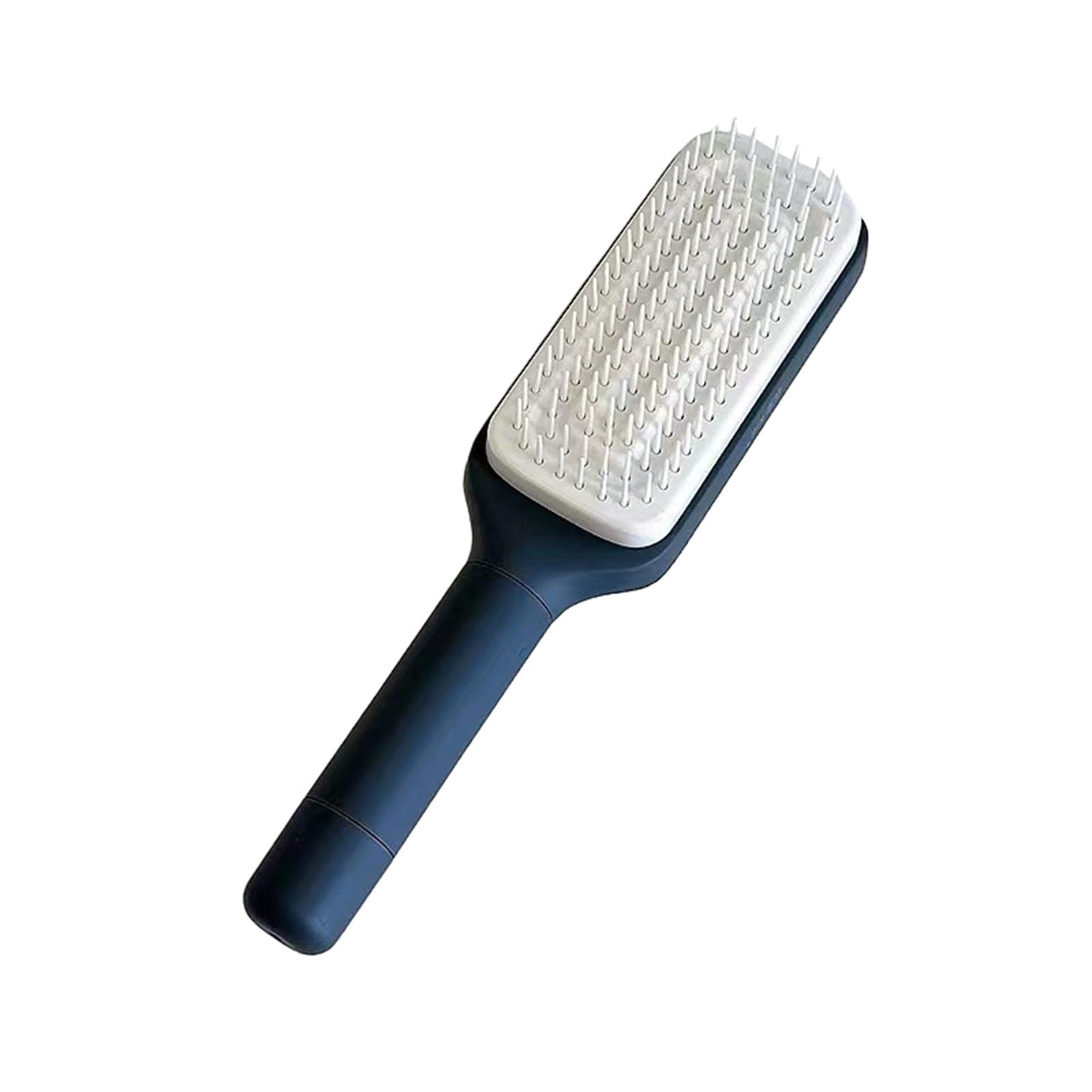 

Telescopic Massage Airbag Comb Rotary Handles Cleaning Hair Brush Comb Air Cushion Comb Anti-static Hairdressing Styling Tools серый