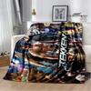 3D game tekken8 Printed blankets picnic blanket Warm blankets Flannel Soft Cozy Blanket Home travel blanket Birthday Gift