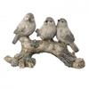 3 Resin Birds On A Branch Ornament