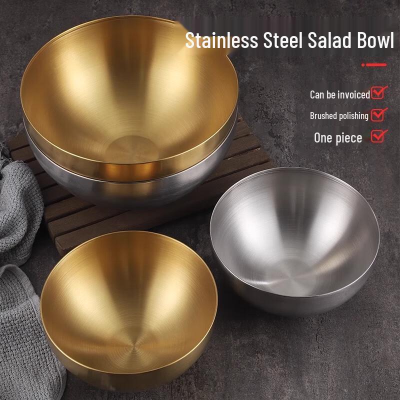 Koreanische Rührschüssel aus Edelstahl