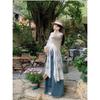 New crochet embroidered lace shirt for women, summer vacation style, seaside sun protection coat, sheer long coat