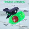 Fishing alarm with LED light, 2025 new high-sensitivity electronic fishing alarm indicator, rod bite bell sound detection