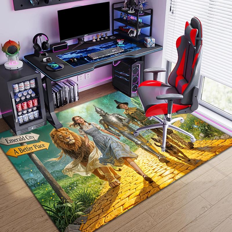 1PC The Wizard of Oz Rug - Home Decoration Carpet For Living Room Bedroom Flooring Computer Chair Area Rug