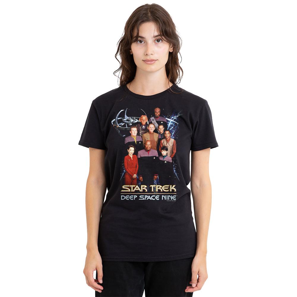 STAR TREK Unisex Adult DS9 Crew T-Shirt