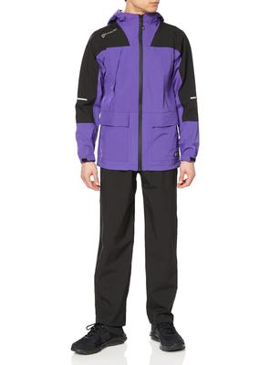 4WAY Stretch Rain Suit and Bottom Purple SS [Kokos Nobuoka] G-5410 (Top Set)