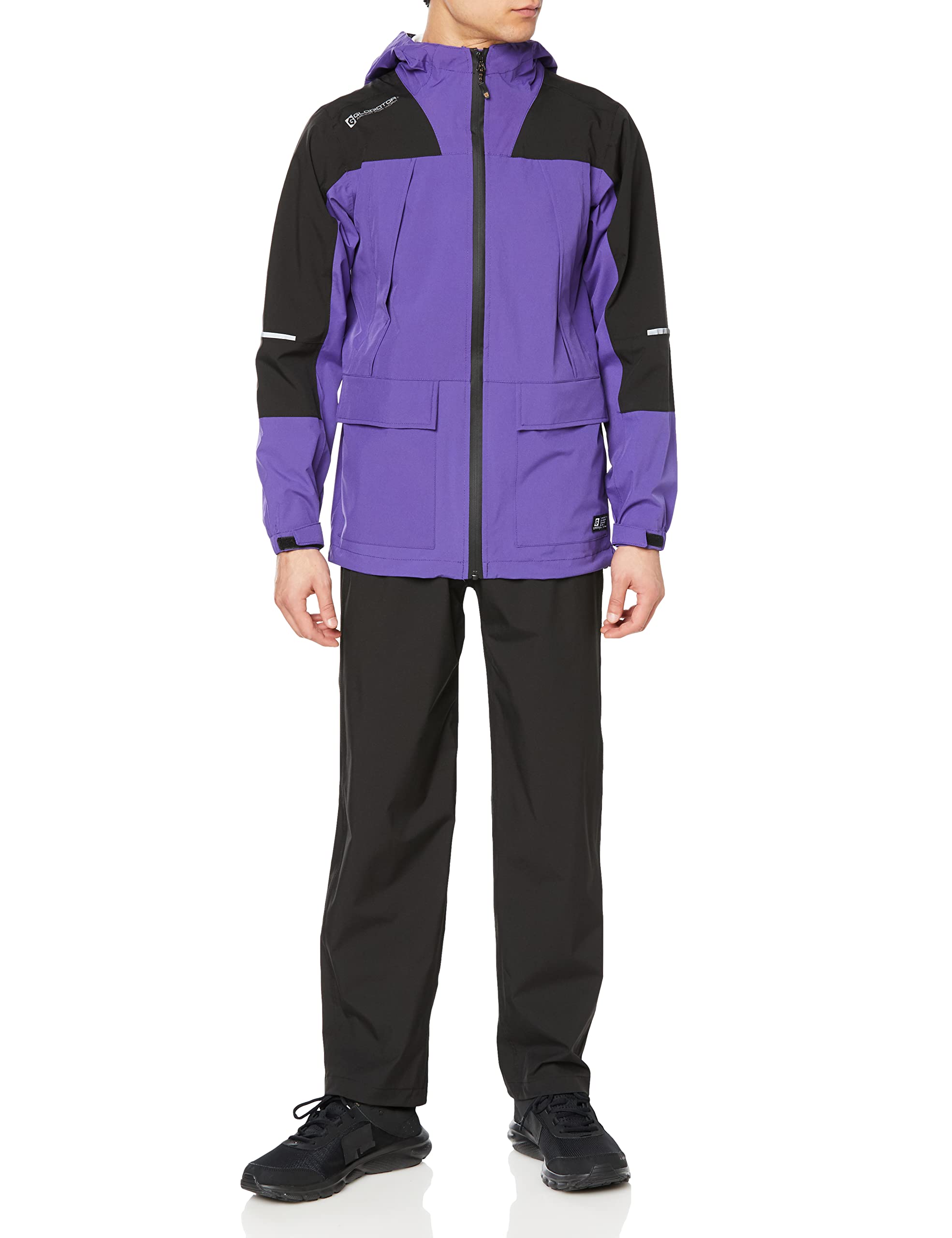 

Дождевой костюм и брюки 4-сторонней эластичности фиолетовый SS [Kokos Nobuoka] G-5410 (Топ Set) фиолетовый