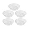 Transparent Color Plant Saucers 12 Inches 8 Inches Plastic