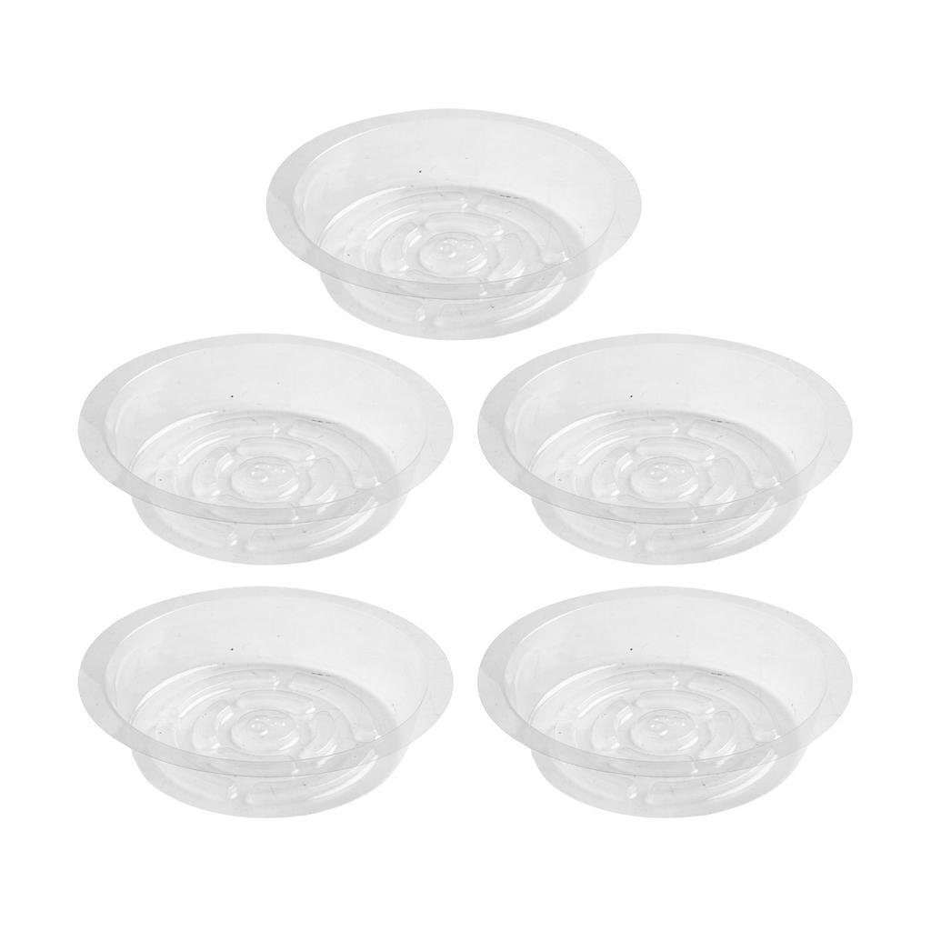 Transparente Untersetzer für Pflanzen 12 Zoll 8 Zoll Kunststoff