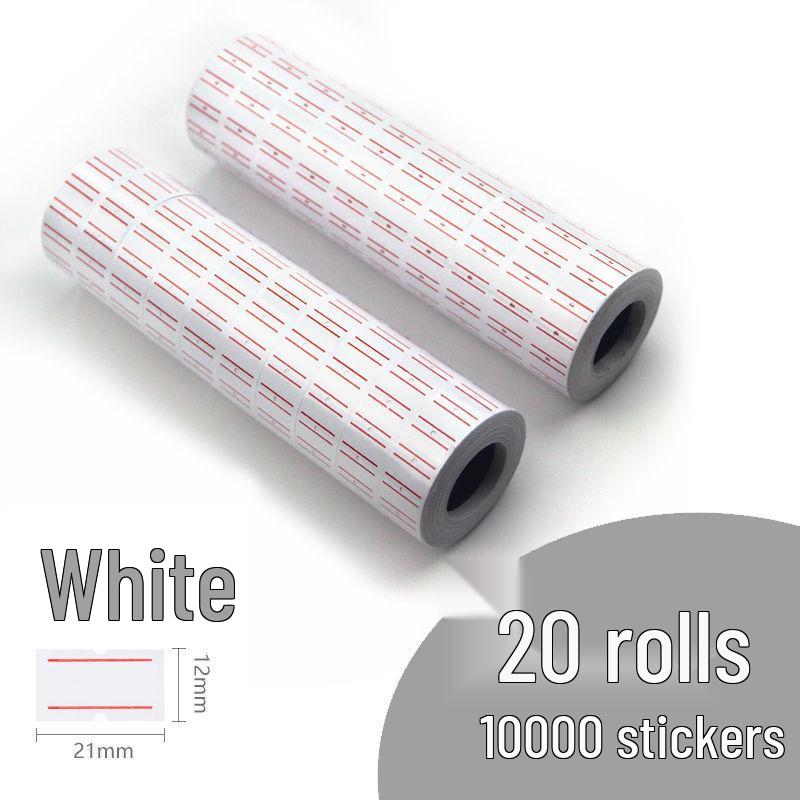 Price Tag Coding Paper Roll for Supermarket Label Machines