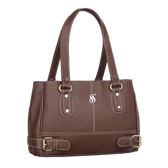 Fostelo Damen Handtasche aus veganem Leder Nightingale Schulter Hobo Bag Damen Geldbörse (Groß)